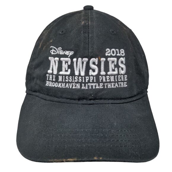 Disney Newsies The Mississippi Premiere 2018 Slideback Hat Black OSFM - Picture 1 of 7